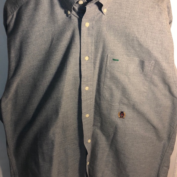 Tommy Hilfiger Button Down Dress Shirt. Vintage. - Picture 2 of 4